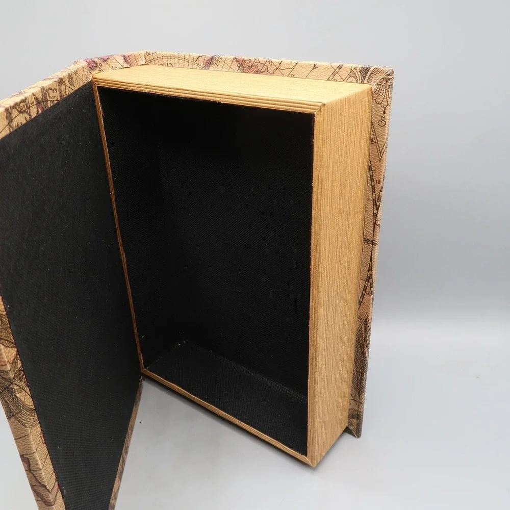 Faux Book Secret Hidden Storage Stash Box Safe‎ Big Ben 12